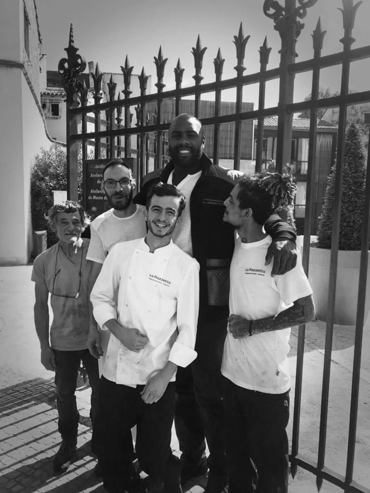 Teddy Riner à La Piazzetta Nîmes