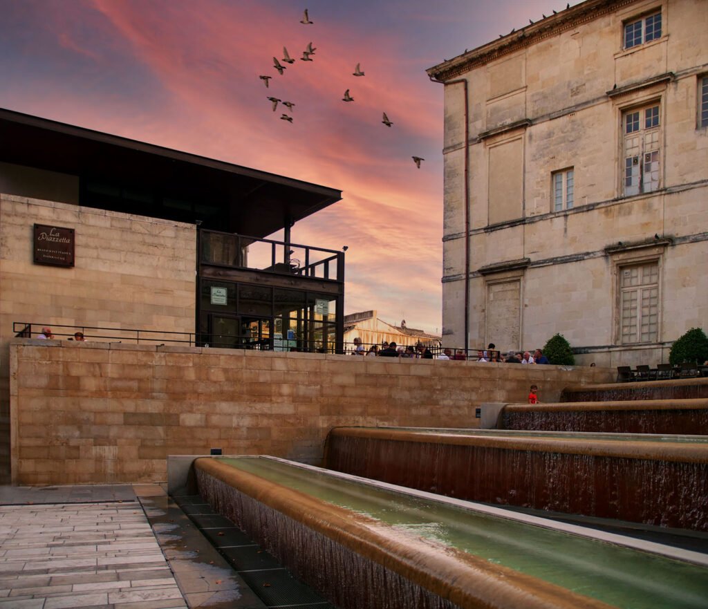 la piazzetta au coucher du soleil